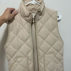 Jcrew Small Tan vest